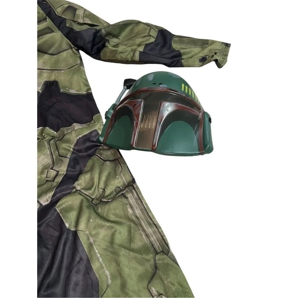 Halo Infinite Master Chief Kids Halloween Costume with Helmet Size 10-12 cosplay - Picture 12 of 12